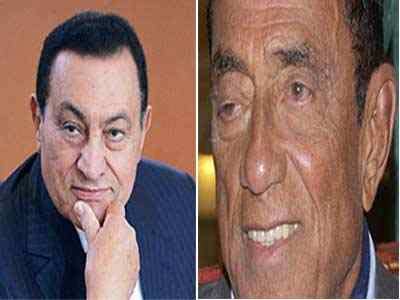 الرئيس الأسبق مبارك، ورجل الأعمال حسين سالم